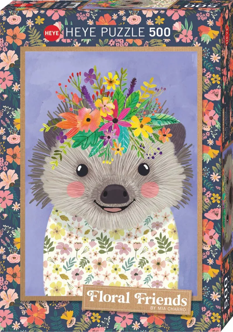 Pussel - Art Floral Friends