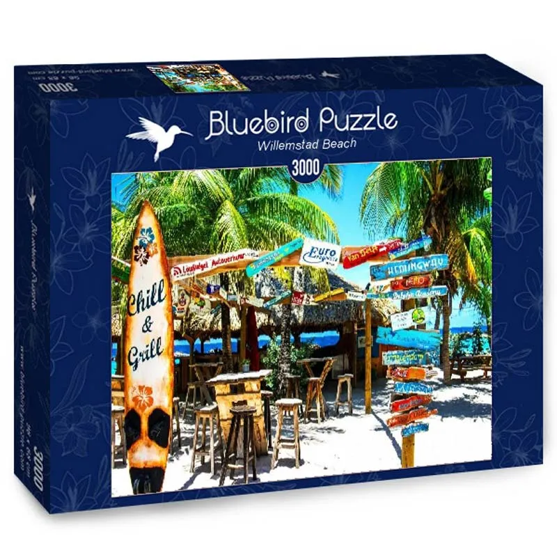 Pussel Willemstad Beach 3000 bitar