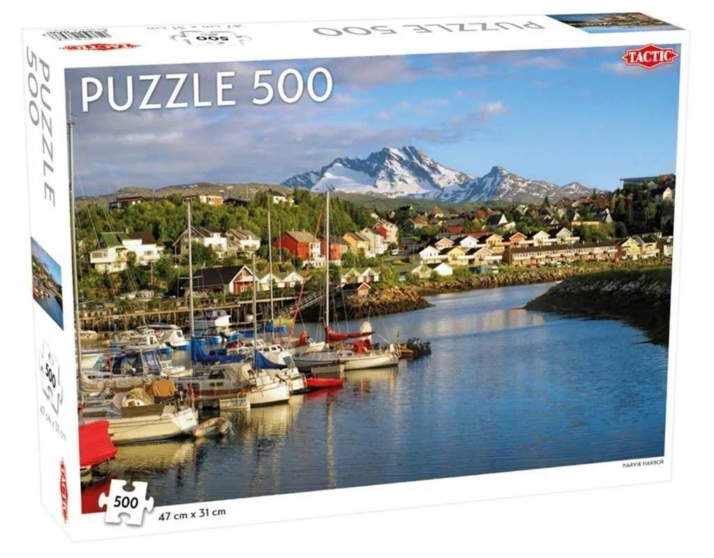 Pussel - Narviks hamn 500 bitar