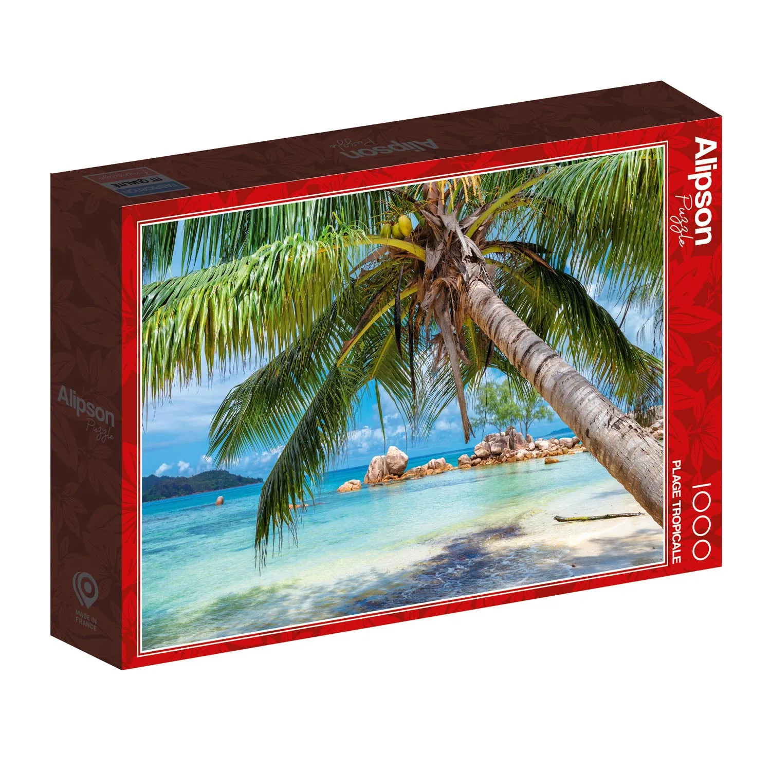 Pussel Tropisk strand 1000 bitar