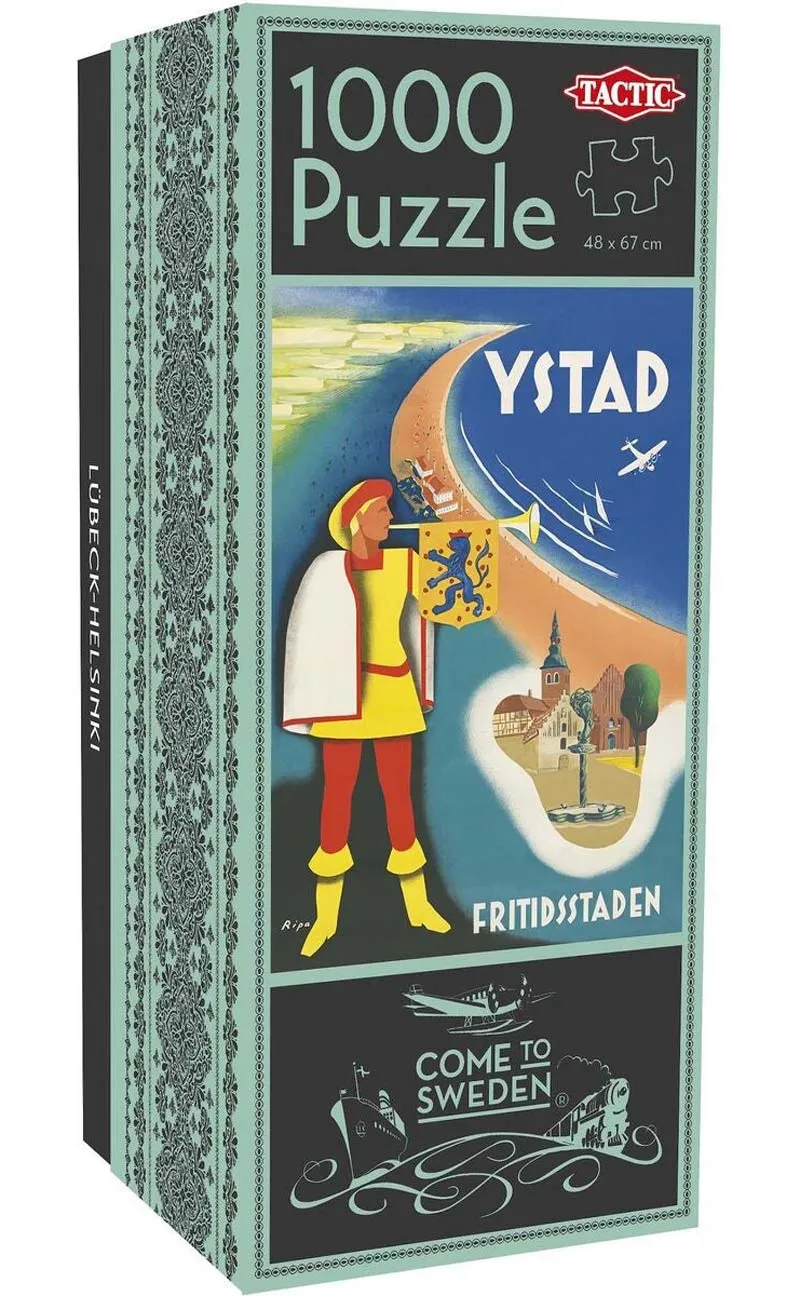 Pussel - Come to Sweden: Ystad 1000 bitar