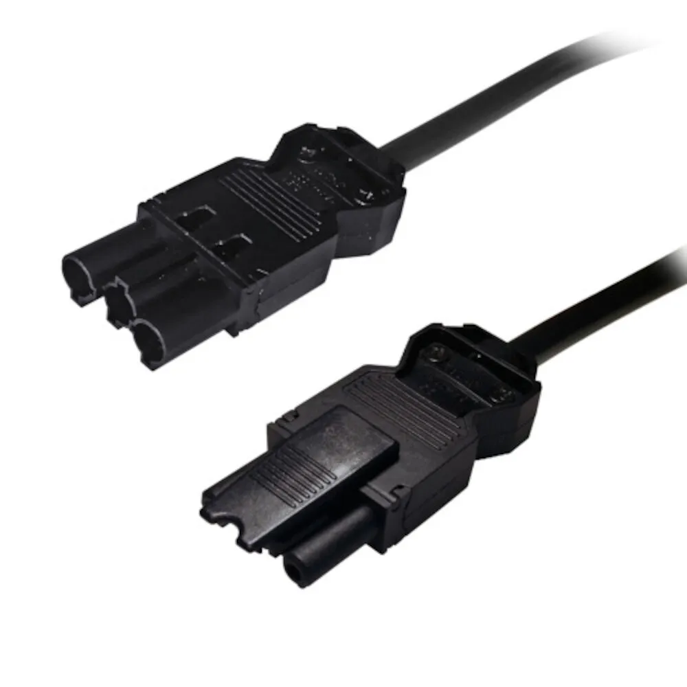 Deltaco - Kabel GST18 hane till hona 3 m