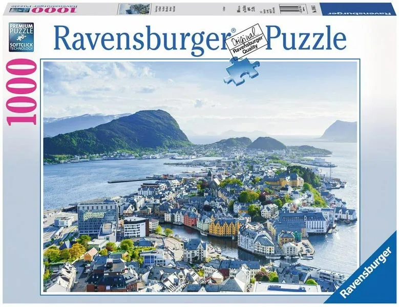 Pussel - Ålesund, Norge 1000 bitar