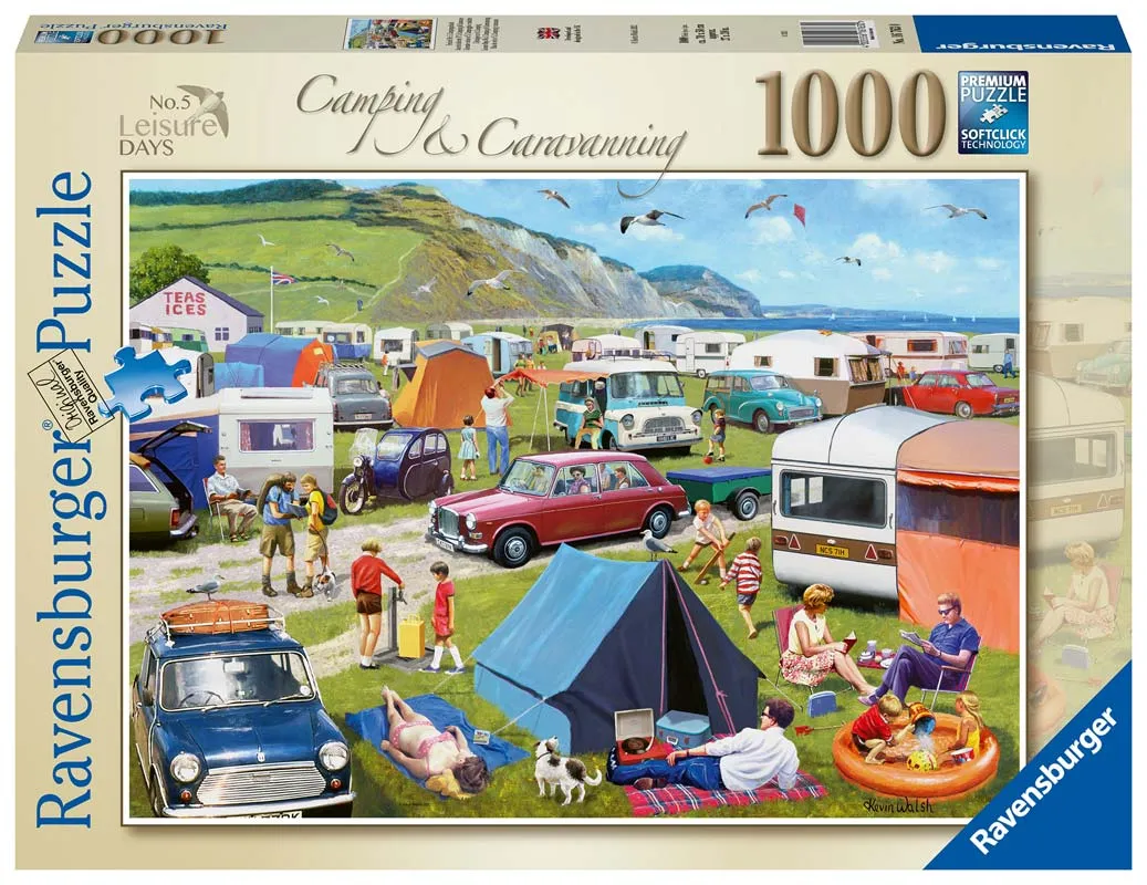 Pussel - Camping & Husvagn 1000 bitar
