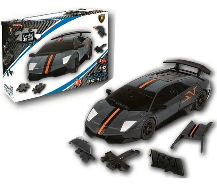 Lamborghini - Modellbyggsats 3D Pussel 1:43 Bil