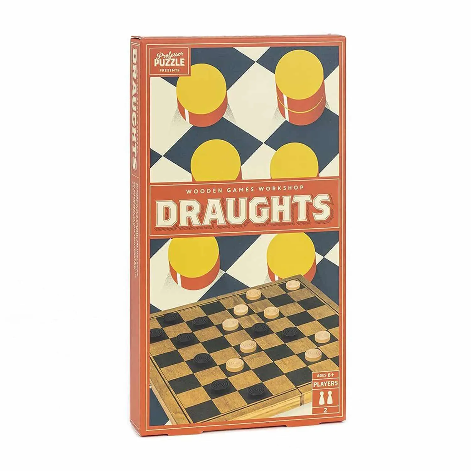 Wooden Games Draughts