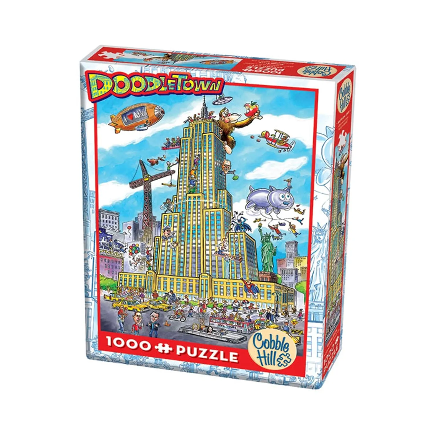 Pussel - Doodle Town: Empire State Building
