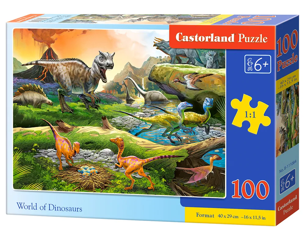 Pussel - World of Dinosaurs