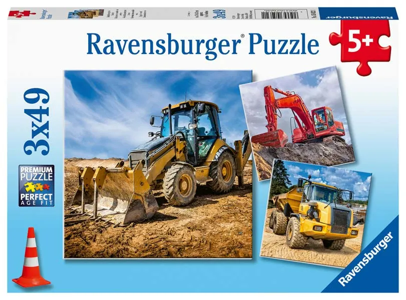 Barnpussel - Grävare på jobbet