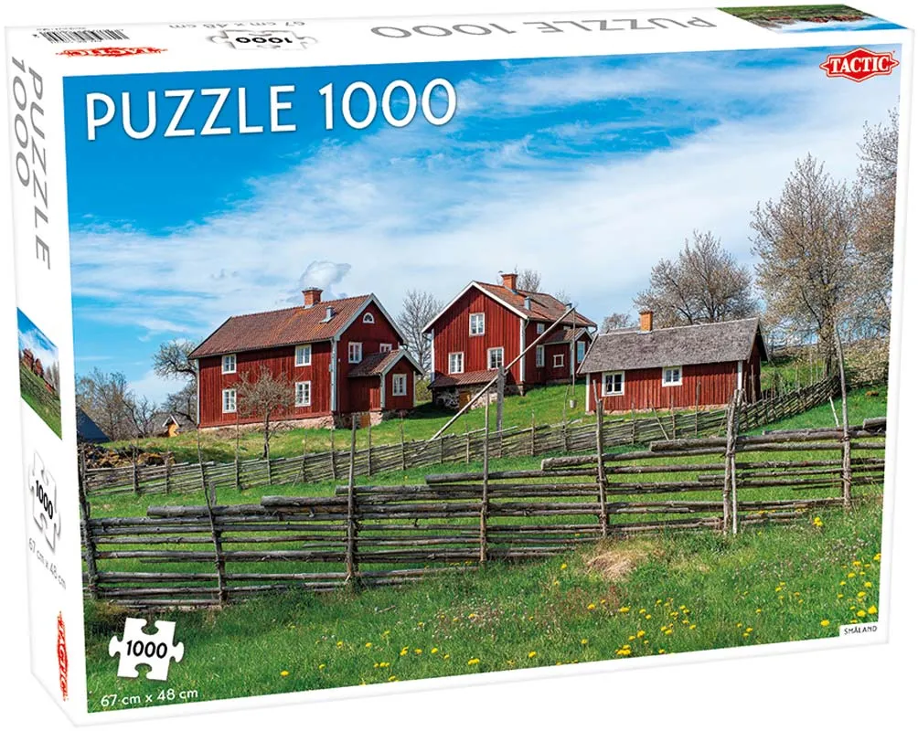 Pussel - Småland 1000 bitar