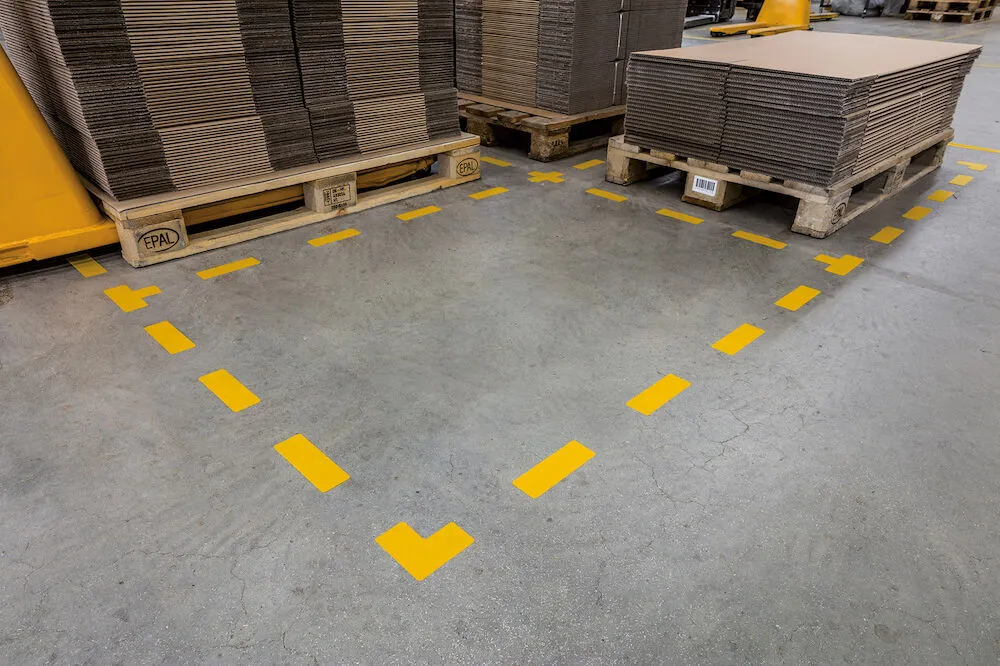 Durable Golvmarkering L-form