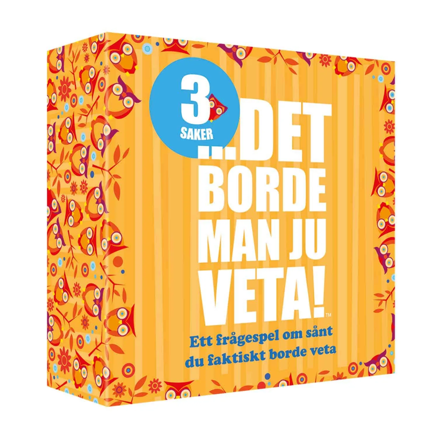 Sällskapsspel - Det borde man ju veta - 3 SAKER