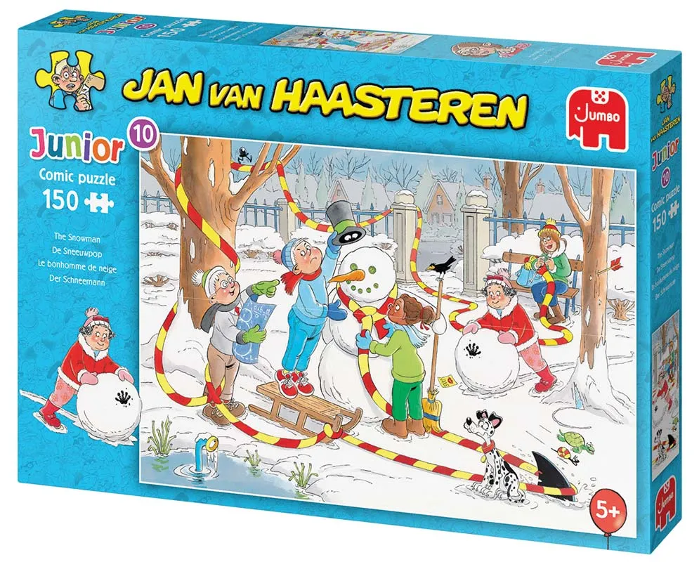 Junior Pussel Snögubben 150 Bitar