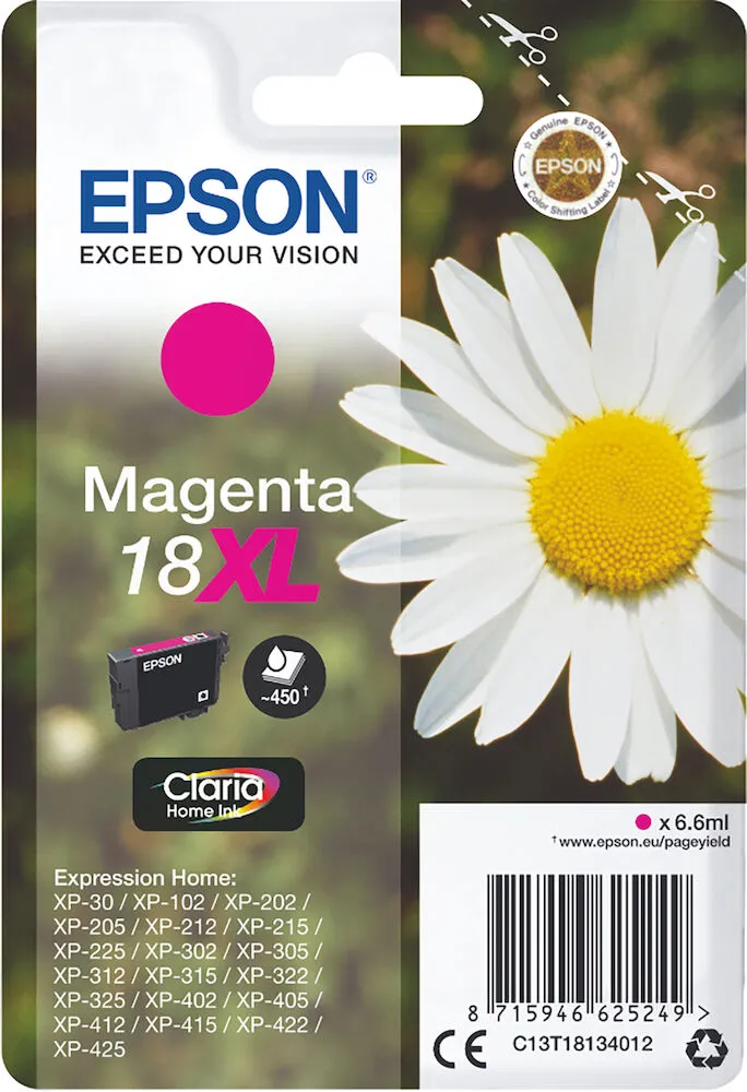 Epson Bläck 18XL magenta