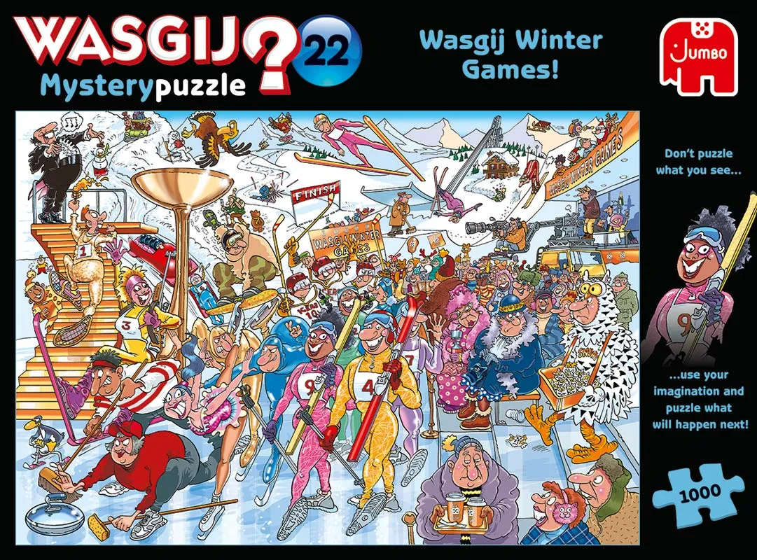 Pussel - Mystery 22: Wasgij Vinterspelen!