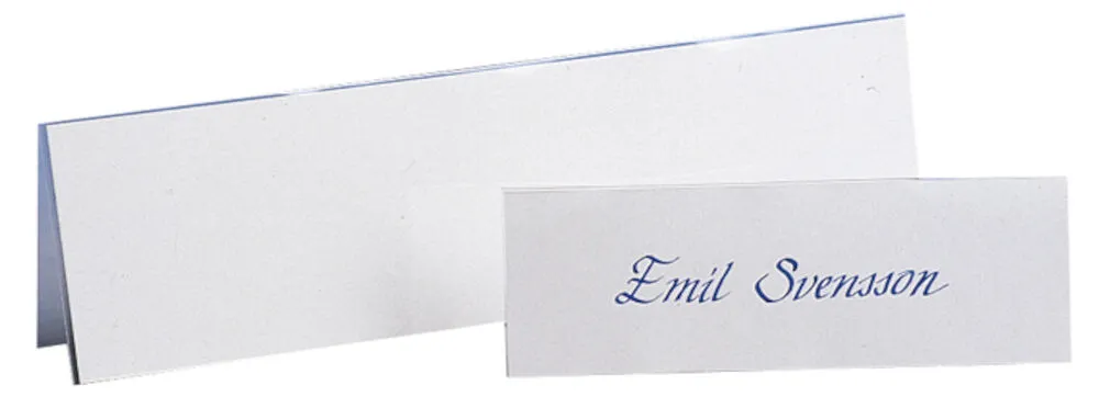 White Box Bordsskylt