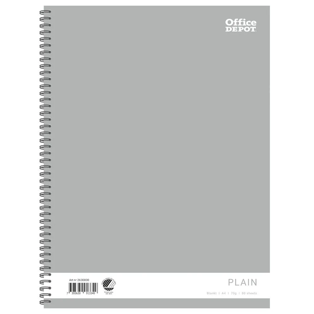 Office Depot - Kollegieblock A4 80 blad