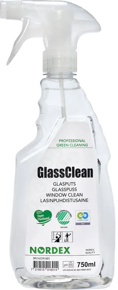 Nordex GlassClean Fönsterputsmedel 750 ml