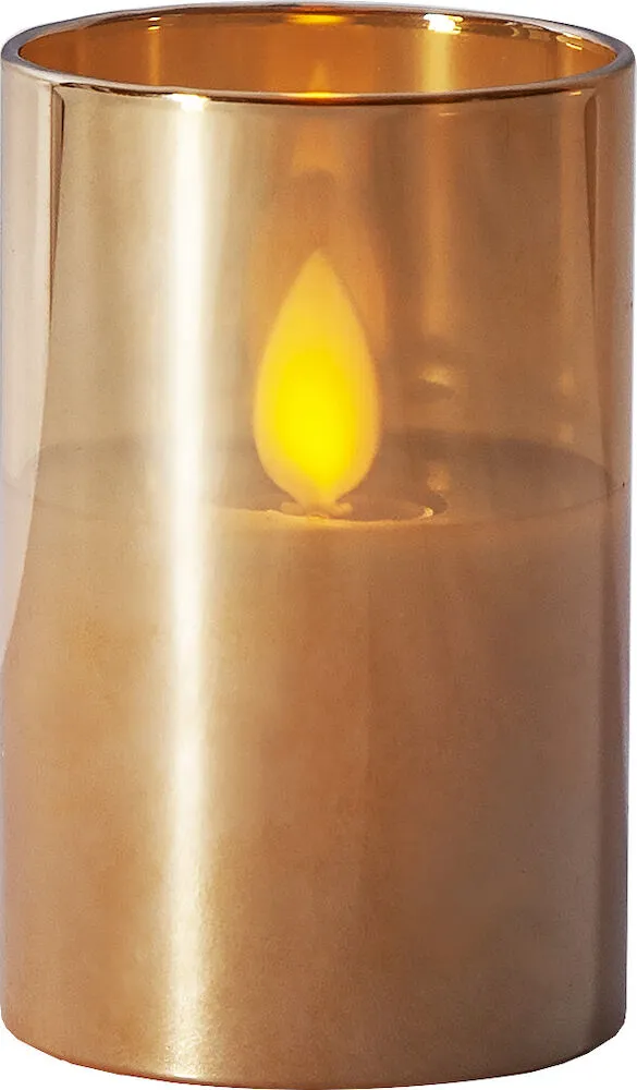 Star Trading - Blockljus LED Amber M-Twinkle S