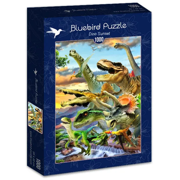 Pussel - Dinosauriernas solnedgång