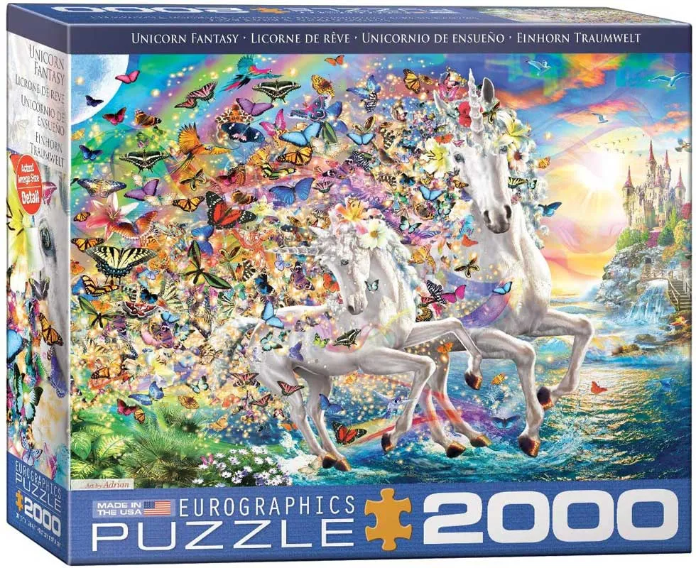 Pussel Enhörnings fantasy 2000 bitar
