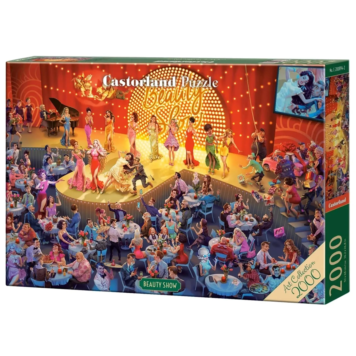 Pussel Art Collection - Skönhetsshow