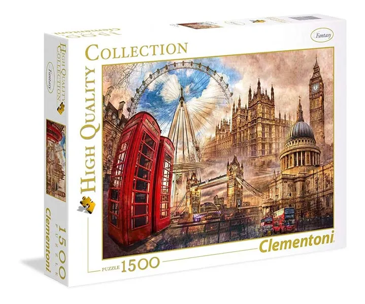 Pussel - Vintage London 1500 Bitar