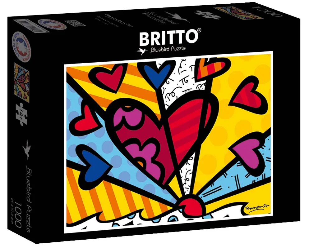Pussel - R.Britto: Ny dag