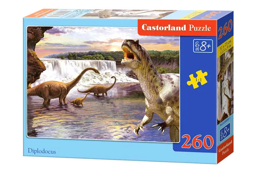 Pussel Dinosaurier 260 Bitar
