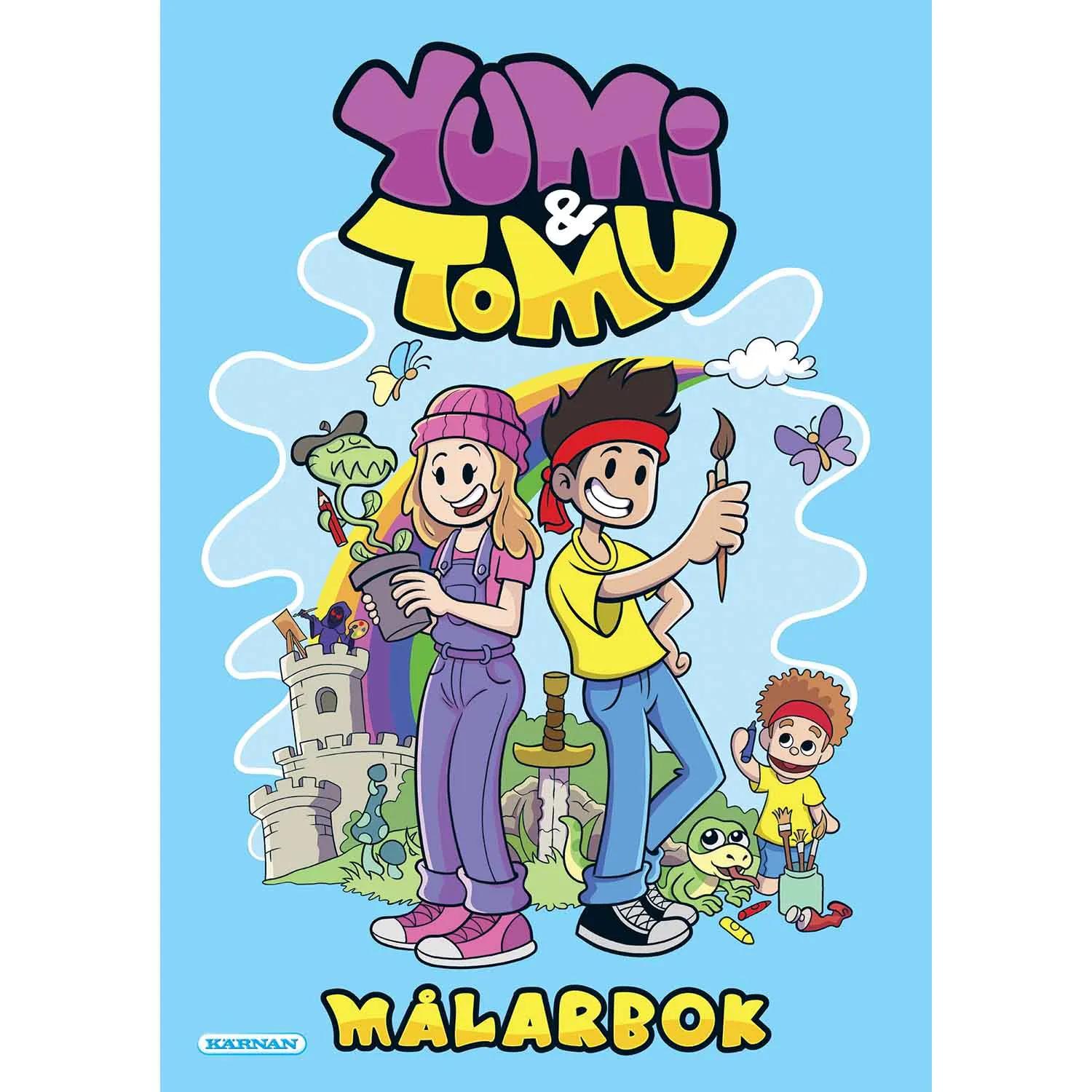 MÅLARBOK YUMI & TOMU
