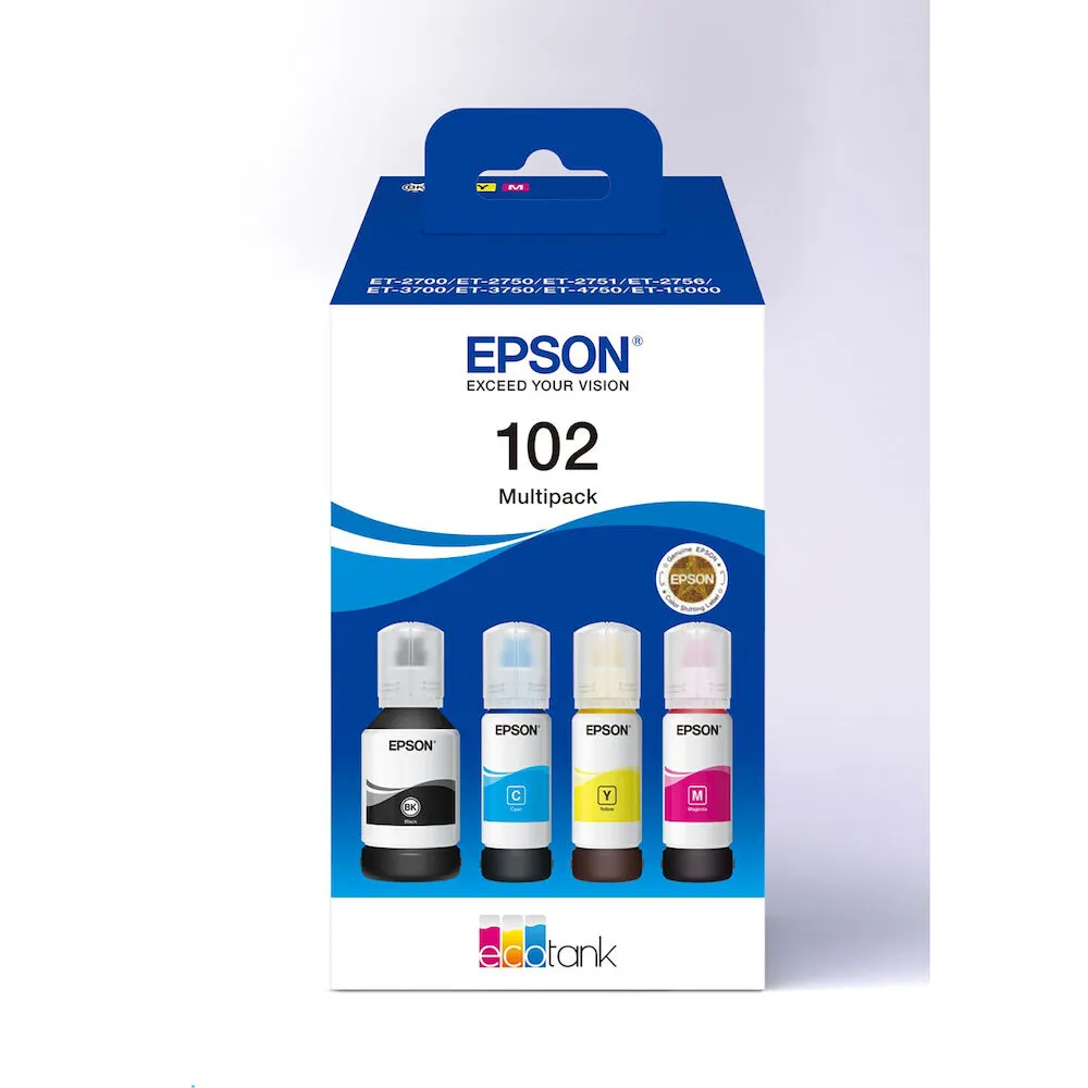 Epson Bläck 102 CMYK 4-pack