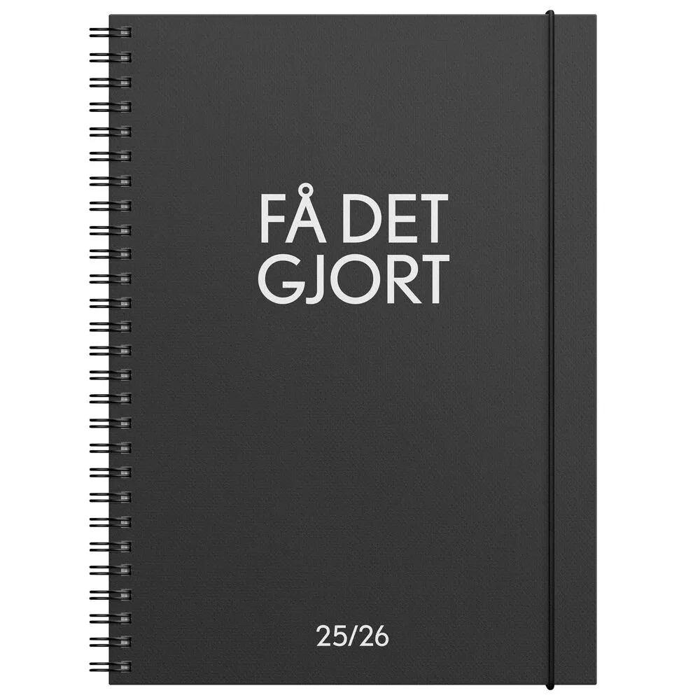Burde - Kalender Få det gjort 25/26