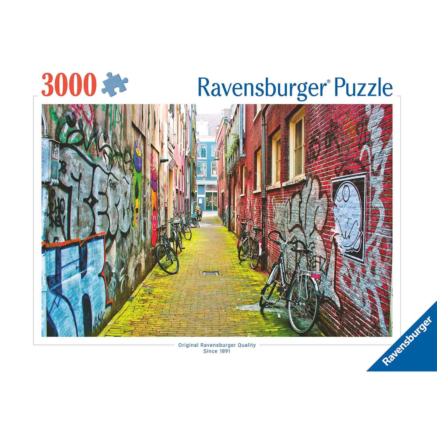 Pussel - Street Art Grafitti