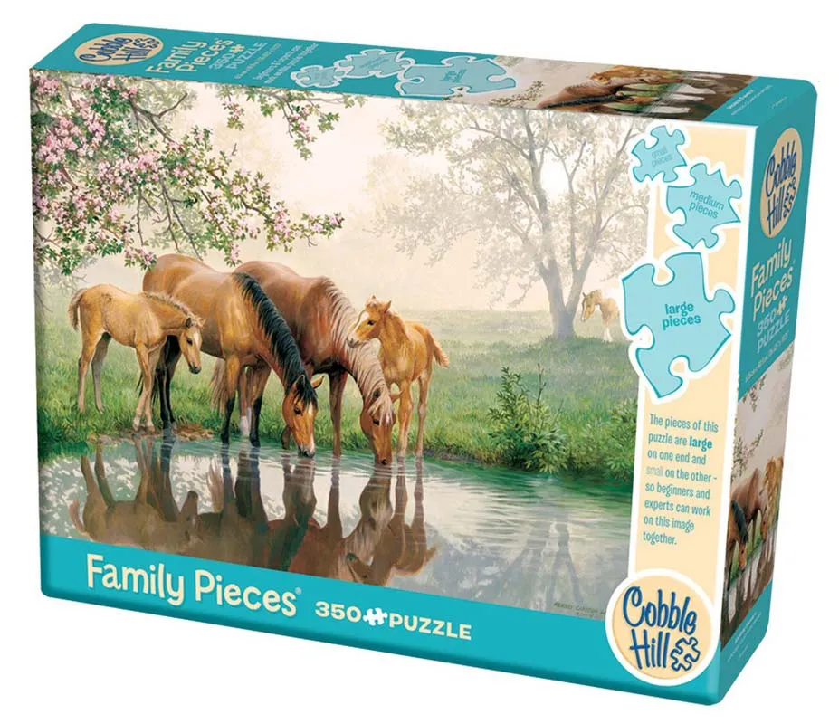 Familjepussel - Familjen Häst