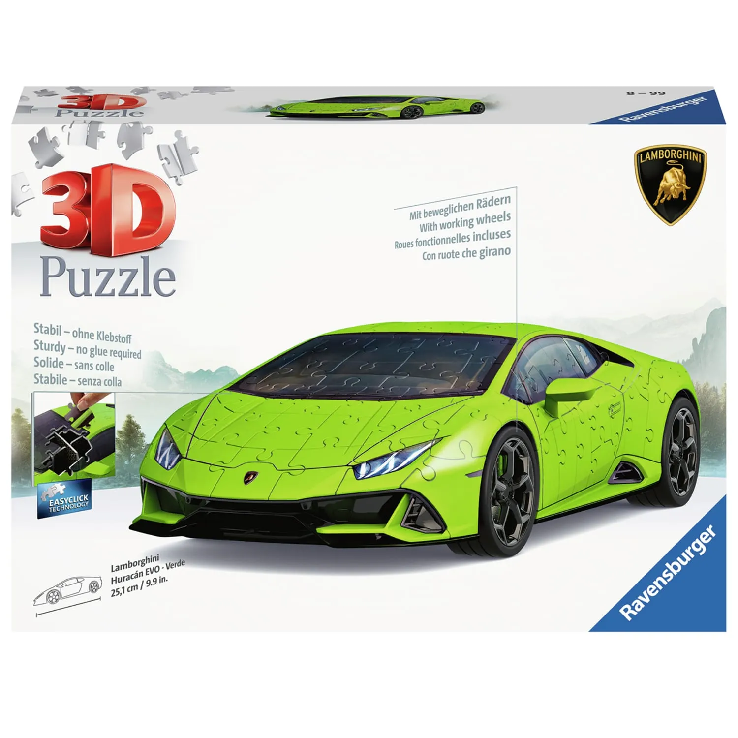 Lamborghini - 3D Pussel Huracán EVO